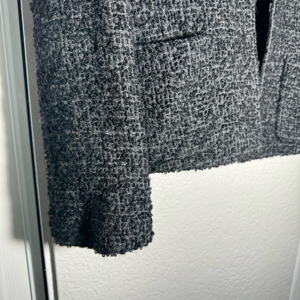 J. Crew • Blazer Jacket • Wool Blend • Size 8 • Tweed - Picture 3 of 11